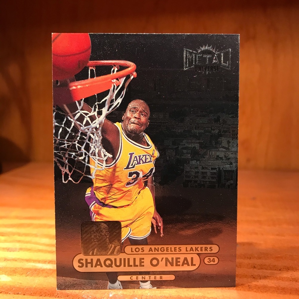 1998 SkyBox Metal Universe Shaquille O'Neal #1